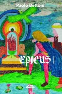 Il protagonista del poema epico di Paolo Bettoni nel momento cruciale del suo percorso, nel quadro dipinto dall'autore stesso