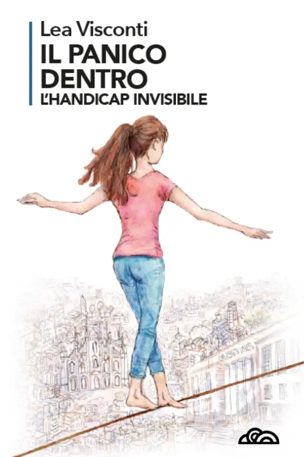 Copertina del libro «Il Panico Dentro» di Lea Visconti, Poliedricamente Edizioni ETS